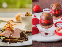 3月おすすめ個室deランチ【平日・3時間カフェフリー】ストロベリー＆チョコレートのスイーツ3段スタンド付き＊春の食材を楽しむランチコース