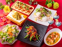 春彩る厳選食材を味わう全8品コース【GOLD】〜6,600円〜