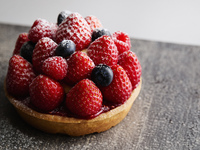 Strawberry fruit tart 12cm