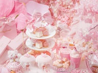 ベッドのお席🌸SakuraKitty Afternoontea~crystal~