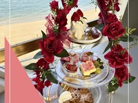 4/5まで【推し色乾杯ドリンク&90分フリーフロー付】推し活アフタヌーンデザート［赤］