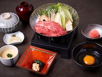 【週末ランチ】牛鍋御膳・竹（120g）