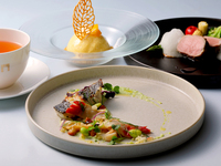 【ランチ】シェフズランチ（Wメイン）＋乾杯ロゼスパークリングワイン
