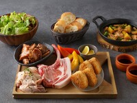 【ランチ】OPEN SKY BBQ｜シェアグリル(料理のみ）