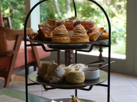 ピスタチオグリーン Afternoon tea アルコールフリーフロー付 2営業日前までの予約制