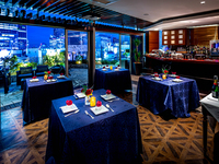 【프리미엄 셀렉션・뷔페 플랜 15품】3시간＋프리 플로우｜테라스 라운지 전세