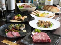 【ホームページ限定!!】【120分飲み放題付】◆鉄板ビストロコース＜金・土曜日以外の1日3組限定の特別割引です!!＞7000円（税込7700円）⇒6000円（税込6600円）