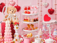 2/28限定12時入店！【土日祝】いちごとスウィートベアのアフタヌーンティー