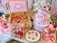 【ソファ席確約／デコレーションシート】スペシャルドリンク＋パフェセットLiccA Sweet Picnic Afternoon Tea