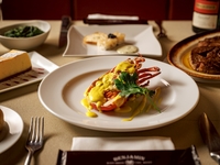 From March 1st [DINNER] T-bone steak and lobster course ◇ 7 dishes in total, including crab and scallop tartare with caviar