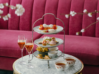 Strawberry and Sakura Afternoon Tea / Free Drinks Included