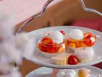 いちごとさくらのアフタヌーンティー