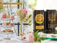 【マリアージュフレール付】初夏のいちごと抹茶アフタヌーンティー（平日）