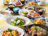 春菜コース＋乾杯用スパークリングワイン付き　※2名～4名限定コース