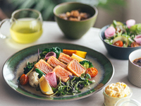 3月限定　タスマニアサーモンのレアカツ