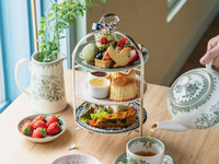 ⑤KIKI’sアフタヌーンティーセット「新緑のいちご泥棒」17:45~