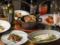 国産サーロインの瞬間燻製グリルなど全7皿【Special Dinner】