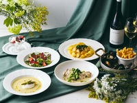 DINNER COURSE/Spring Dinner Course + [All-you-can-drink Champagne included]