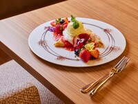 【3月29日限定2部15:30】「いちごキャラバン×SARAS CAFE＆BRASSERIE よつぼしスイーツフェス」よつぼし(いちご)のクレープ【いちご狩り体験付き】