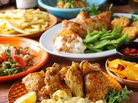 [Welcome/Farewell Party◎] Crunchy texture! Enjoy fried chicken and appetizers in this hearty plan ☆ All-you-can-drink included