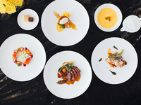 【Online Special】5-course dinner with a glass of sparkling wine starting from 25 March)