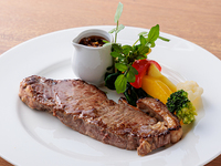 ハーフブッフェランチ サーロインステーキ ジャポネソース 【WEB予約特典有】