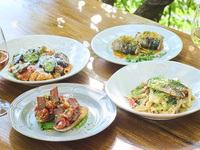 【Dinner】テラス限定シチリアフェアコース