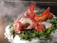 Lobster & Beef Steak Lunch Course【Ukai Selected Beef Sirloin】