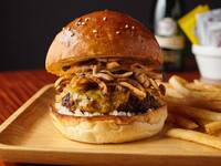 【数量限定】東京産和牛100%　マッシュルームチーズバーガー