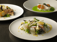 Menu déjeuner 4品ランチコース