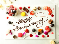 【ディナー】個室確約　Anniversary course ＋特製アニバーサリーケーキ