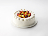 【グランビレッジ会員様】　フルーツデコレーションケーキ　「セゾン ド フリュイ」　（23cm）　【カード決済用】