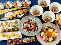 [MODIS Premium Course] 8 dishes (10 dishes) including domestic beef and seasonal fish dishes / All-you-can-drink included / 3 hours