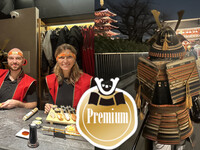 【Premium】 Grand Shogun Full-Course + Asakusa Armor Walk　 (Free Japanese Tea and Water)