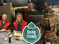【Muslim Friendly】 Shogun Full-Course + Asakusa Armor Walk　 (Free Japanese Tea and Water)