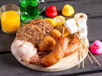 【②】キッズプラン + ソフトドリンク飲み放題（小学生以下）