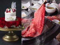 Spring only! [Miyabi Anniversary] "Enjoy the taste of spring and the luxury of the popular '6-second grilled Wagyu beef' with this limited-time elegant anniversary plan" (Weekdays 5,500 yen / Weekends and holidays 5,900 yen)