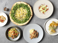 ERUTAN SPECIARE Share Course (Shimanto Pork) [6 dishes including freshly baked wood-fired pizza, available only at 18:00]