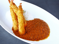 【ディナー】＼エビフライ スパイスカレー／