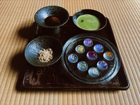 Hanawarabi and Matcha