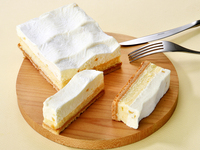 <店頭受取>ダブルチーズケーキ【はちみつレモン】ハーフサイズ（冷凍商品）