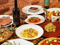 【事前決済】オンライン決済限定割引　ランチビュッフェ＆ドリンクバー90分制（おとな）