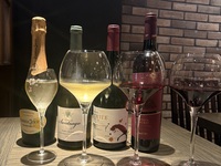 【ディナー】シュラスコ＋乾杯シャンパン＋3グラスワイン