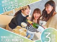 [Daytime Only] Enjoy a birthday plan (3 hours) – no need to bring anything!