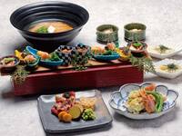 <Udon Kaiseki (multi-course meal with udon noodles)>