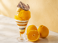 【5/1～6/30】ストリングス・パフェ 「はちみつデコポン」 