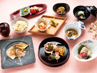 桜鯛と葉山産筍 特別会席