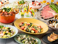 4.5.6月/平日ディナービュッフェ「スプリング＆アーリーサマーフェア」 （120分制）