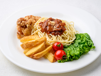 Kids Meat Sauce Pasta (with Dessert& Drink)