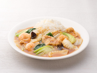 ﾃｲｸｱｳﾄ75.五目あんかけご飯